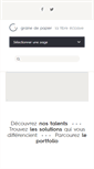 Mobile Screenshot of grainedepapier.com